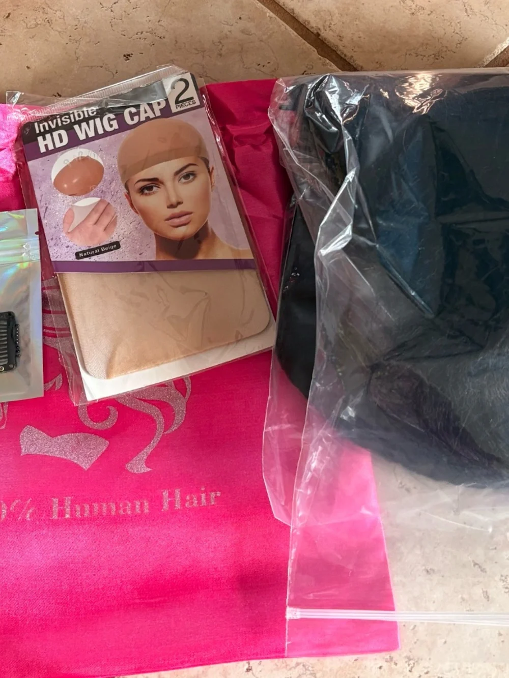 NIB Real Human Hair Wig, 16" - Picture 7 of 12